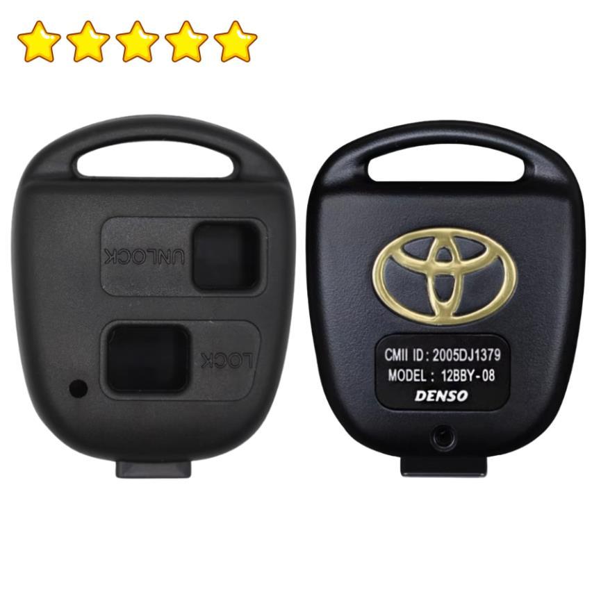Vỏ chìa khoá Toyota Land Cruiser 2 nút bấm Prado V71.2 nút