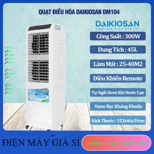 lh shop nhận mã giảm✔️_  Quạt điều hoà, hơi nước Daikiosan DM104 trưng bày mới 99% _sale