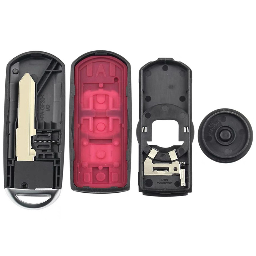 Vỏ Chìa Khóa Smartkey Mazda CX5 CX8 CX9 Mazda 3 Mazda 6 Mazda 2 Mẫu V980 V981 2025
