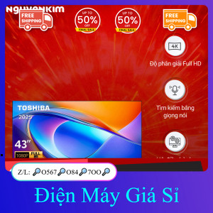 nhắn SHOP✔️_  ib SHOP✔️_  [Mới 2025] Smart Tivi Toshiba Full HD 43 inch 43E31RP _giao toàn quốc _hàn
