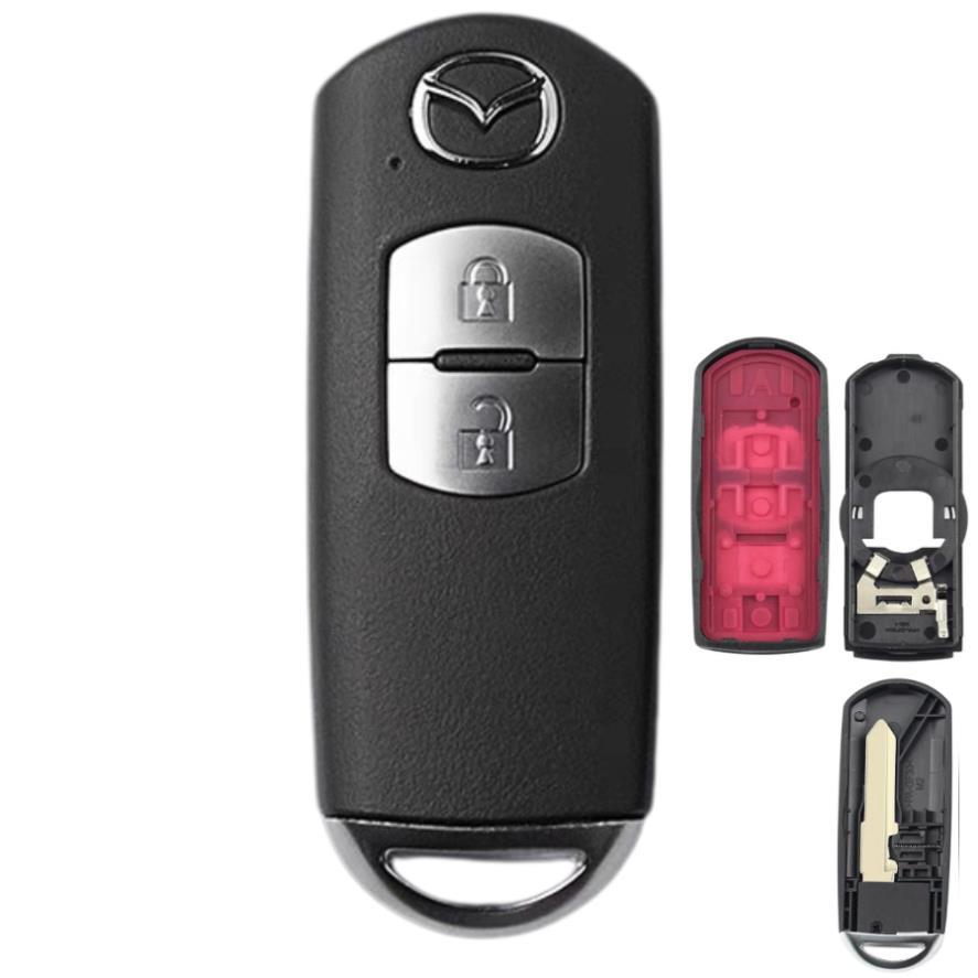 Vỏ Chìa Khóa Smartkey Mazda CX5 CX8 CX9 Mazda 3 Mazda 6 Mazda 2 Mẫu V980 V981 2025