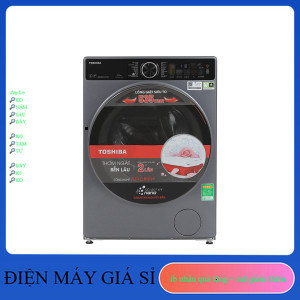 ib giảm thêm 200k-5tr✔️_  Máy giặt Toshiba Inverter 10.5 kg TWT25BZU115MWV(MG) 2024   _siêu rẻ