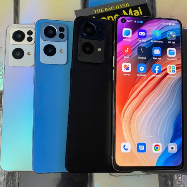 Điện thoại OPPO Reno7 Pro 5G (12GB 256GB) chip MediaTek Dimensity 1200 siêu mượt Phiên Bản Không Vân