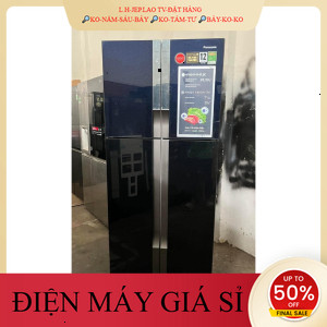 ib giảm thêm✔️_  Tủ lạnh Panasonic 550 lít NRDZ601YGKV  VN (có làm đá + ngăn đông mềm) _HÀNG MỚI GIÁ TỐT