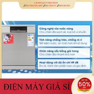 ib giảm thêm✔️_  Máy rửa chén độc lập Có Sấy Galanz W60B1A401MAE5(SS) 2021  15 BỘ dienmaytonkho.com _HÀNG MỚI GIÁ TỐT