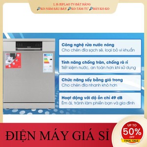 ib giảm thêm✔️_  Máy rửa chén độc lập Có Sấy Galanz W60B1A401MAE5(SS) 2021  15 BỘ dienmaytonkho.com _HÀNG MỚI GIÁ TỐT