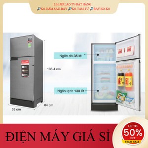 ` Tủ lạnh Sharp Inverter 180 lít SJX196EDSS  Thái Lan  Điện Máy Kho Rẻ _HÀNG MỚI GIÁ TỐT