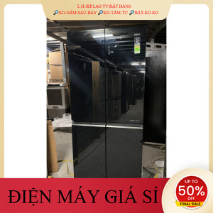 ` Tủ lạnh Aqua Inverter 469 lít Multi Door AQRM536XA(GB)  Điện Máy Kho Rẻ _HÀNG MỚI GIÁ TỐT