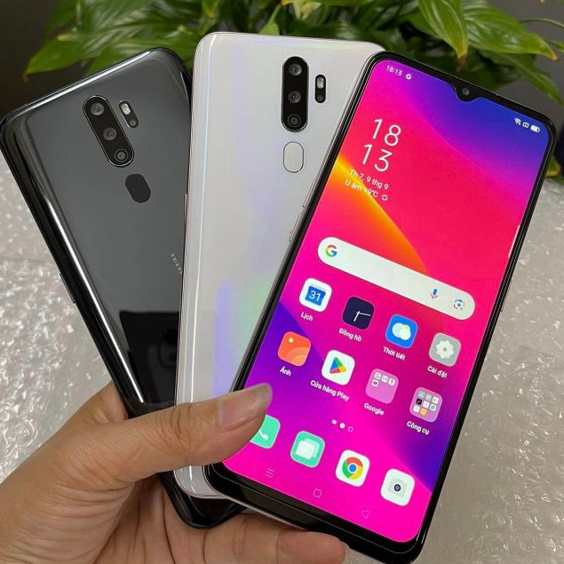 Điện thoại Oppo A9 (2020) 8GB/128GB nguyên zin đẹp keng Full chức năng kèm ốp lưng, cường lực BH 06 