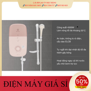 ib giảm thêm✔️_  Máy nước nóng trực tiếp Electrolux 4500W EWE451LBDPX2 2019  Malaysia  ĐIỆNMAYTỒNKHO.COM _HÀNG MỚI GIÁ T