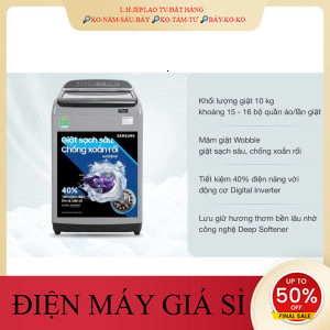 ib giảm thêm✔️_  Máy giặt Samsung Inverter 10 kg WA10T5260BY/SV 2020  Việt Nam  0966134613 _HÀNG MỚI GIÁ TỐT