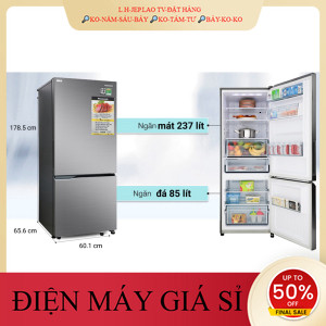 ib giảm thêm✔️_  Tủ lạnh Panasonic Inverter 322 lít NRBV360QSVN  Điện Máy Kho Rẻ _HÀNG MỚI GIÁ TỐT