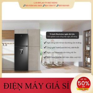 ib giảm thêm✔️_  Tủ lạnh Electrolux Inverter 312 lít ETB3440MH 2024  Điện Máy Kho Rẻ _HÀNG MỚI GIÁ TỐT