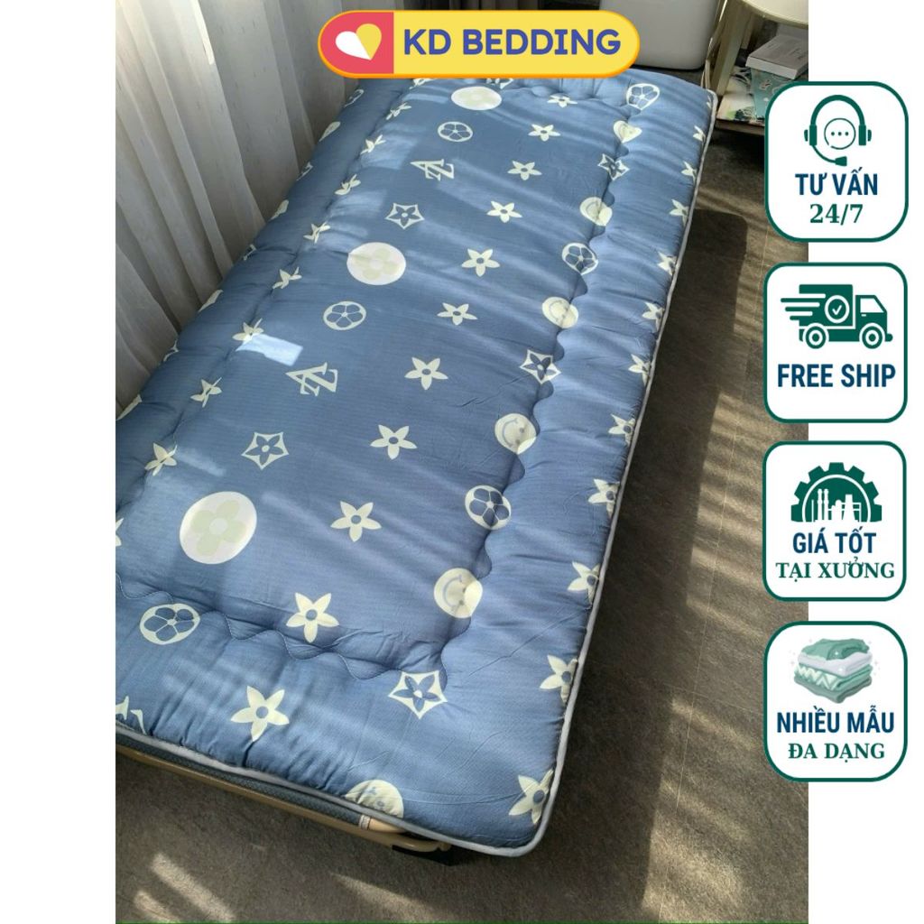 Đệm Topper Văn Phòng Cao Cấp 90x190cm,Êm Mềm,Thoải Mái,Không Mỏi Lưng