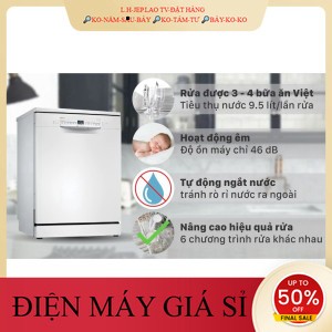 ib giảm thêm✔️_  Máy rửa chén độc lập Bosch SMS2IVW01P 2021  THỔ NHĨ KỲ  dienmaytonkho.com _HÀNG MỚI GIÁ TỐT