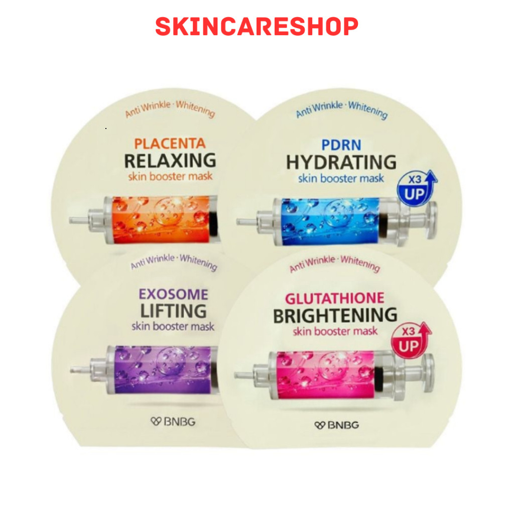 Hộp 10 Mặt Nạ BNBG Skin Booster Mask 30ml