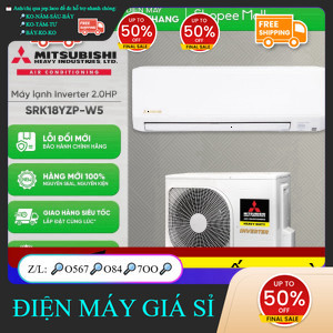 ib đặt hàng✔️_ nhắn SHOP✔️_  SRK18YZPW5  Máy Lạnh / Điều Hòa Mitsubishi Heavy Inverter 2HP SRK/SRC18