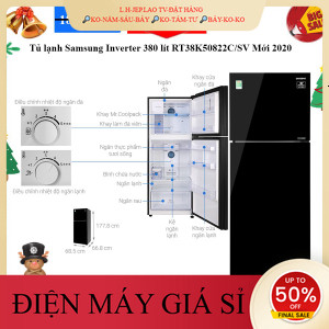 ib giảm thêm✔️_  Tủ lạnh Samsung Inverter 380 lít RT38K50822C/SV Mới 2020 _HÀNG MỚI GIÁ TỐT