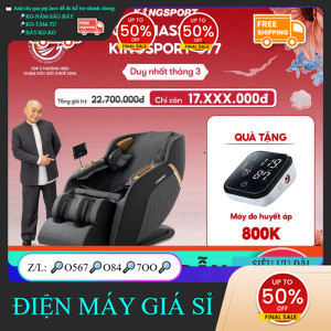 ib đặt hàng✔️_ nhắn SHOP✔️_  nhận mã giảm✔️_ [LIVE] Ghế massage KINGSPORT G77 New màu sắc hiện đại, 
