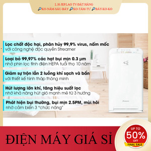 ib giảm thêm✔️_  Máy lọc không khí Daikin MC40UVM67 Xuất xứ tại Malaysia   _HÀNG MỚI GIÁ TỐT