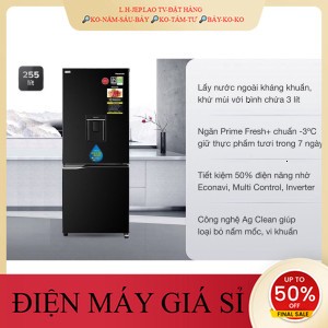 ib giảm thêm✔️_  Tủ lạnh Panasonic Inverter 255 lít NRBV280WKVN  Điện Máy Kho Rẻ _HÀNG MỚI GIÁ TỐT