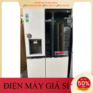 ib giảm thêm✔️_  Tủ lạnh LG Inverter 635 Lít Side By Side InstaView DoorinDoor GRX257BG _HÀNG MỚI GIÁ TỐT
