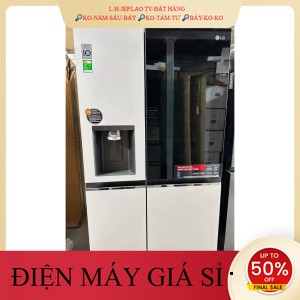 ib giảm thêm✔️_  Tủ lạnh LG Inverter 635 Lít Side By Side InstaView DoorinDoor GRX257BG _HÀNG MỚI GIÁ TỐT