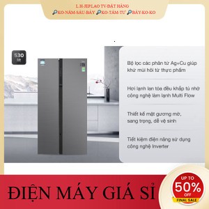 ib giảm thêm✔️_  Tủ lạnh Midea Inverter 605 lít MDRS832WEPMV(28)  Điện Máy Kho Rẻ _HÀNG MỚI GIÁ TỐT