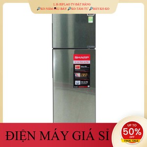 ib giảm thêm✔️_  Tủ Lạnh Sharp Inverter 253 Lít SJX281ESL  Điện Máy Kho Rẻ _HÀNG MỚI GIÁ TỐT