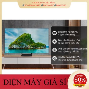 ib giảm thêm✔️_  Smart Tivi QLED 4K 75 inch Samsung 75Q60Adienmaytonkho _HÀNG MỚI GIÁ TỐT