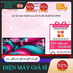 ib đặt hàng✔️_ nhắn SHOP✔️_  ib SHOP✔️_  [Chỉ giao miền Trung] OLED55C5PSA  TV thông minh LG 55 Inch