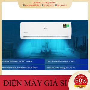 ib giảm thêm✔️_  Máy lạnh Aqua Inverter 2 HP AQAKCRV18TK 2021  Điện Máy Kho Rẻ _HÀNG MỚI GIÁ TỐT