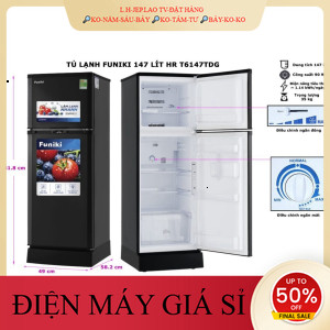 ib giảm thêm✔️_  Tủ lạnh Funiki 147 Lít HR T6147TDG 2023   _HÀNG MỚI GIÁ TỐT