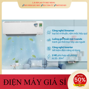 ib giảm thêm✔️_  Máy lạnh Daikin Inverter 2 HP FTKF50XVMV 2023  Điện Máy Kho Rẻ _HÀNG MỚI GIÁ TỐT