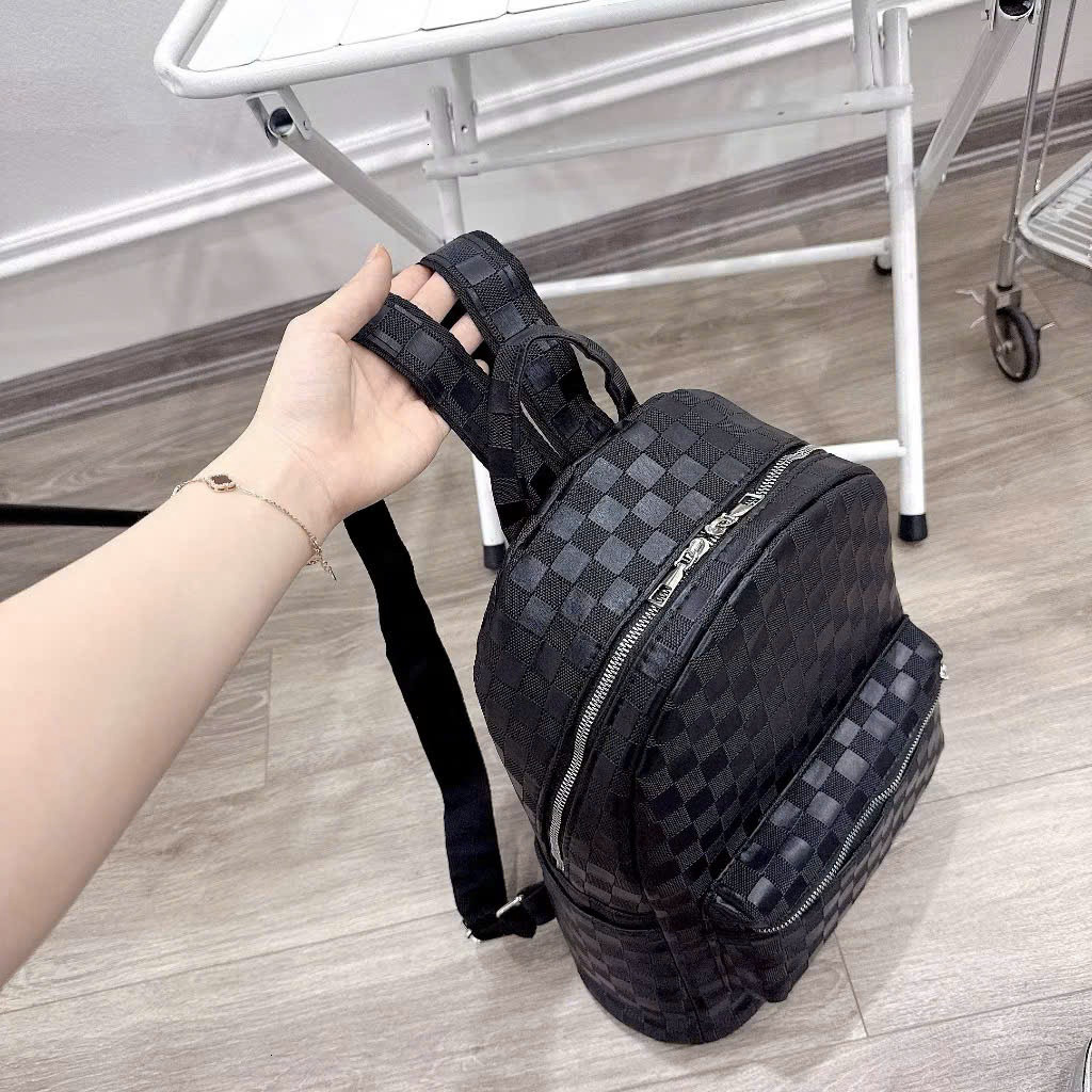 Balo Unisex Caro Dập Nổi – Thời Trang Hiện Đại [BUNBAG] Balo Unisex Caro Dập Nổi – Thời Trang Hiện Đ