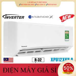 ib giảm thêm✔️_  Máy lạnh Panasonic Inverter 1.5 HP CU/CSXPU12XKH8 New 100%  Điện Máy Kho Rẻ _HÀNG MỚI GIÁ TỐT