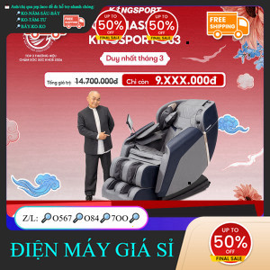 ib đặt hàng✔️_ nhắn SHOP✔️_  ib SHOP✔️_  Ghế massage KINGSPORT G83 hệ thống con lăn hiện đại, con lă