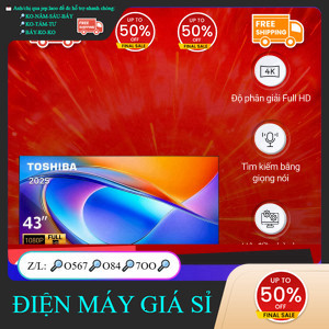 ib đặt hàng✔️_ nhắn SHOP✔️_  ib SHOP✔️_  [Mới 2025] Smart Tivi Toshiba Full HD 43 inch 43E31RP _giao