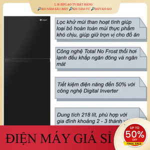 ib giảm thêm✔️_  Tủ Lạnh Casper Inverter 218 Lít RT230PB (xuất xứ Thái Lan)  Điện Máy Kho Rẻ _HÀNG MỚI GIÁ TỐT