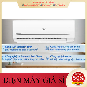 ib giảm thêm✔️_  Máy lạnh Aqua Inverter 1 HP AQARV10QC2 2024  Điện Máy Kho Rẻ _HÀNG MỚI GIÁ TỐT
