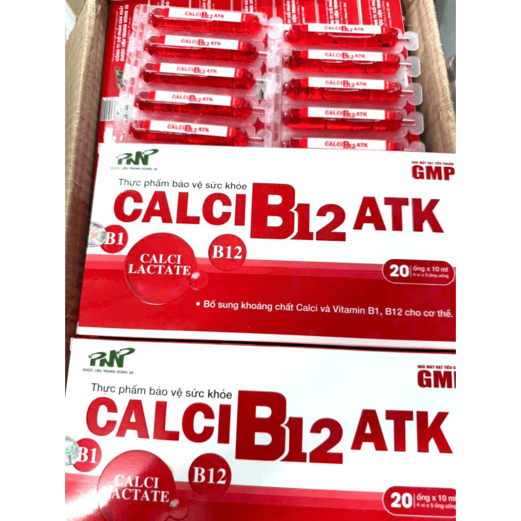 CALCI B12 phát triển chiều cao, kích thích ăn ngon, cho xương chắc khoẻ chống còi xương chậm lớn dan