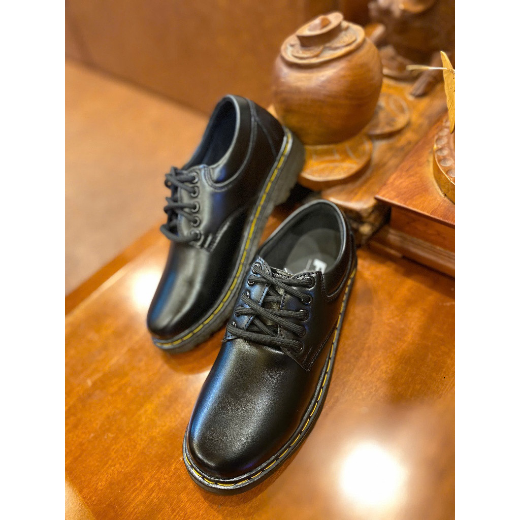 Giày Lười Nam Chất Lừ DA PU Điệp Trắng AD