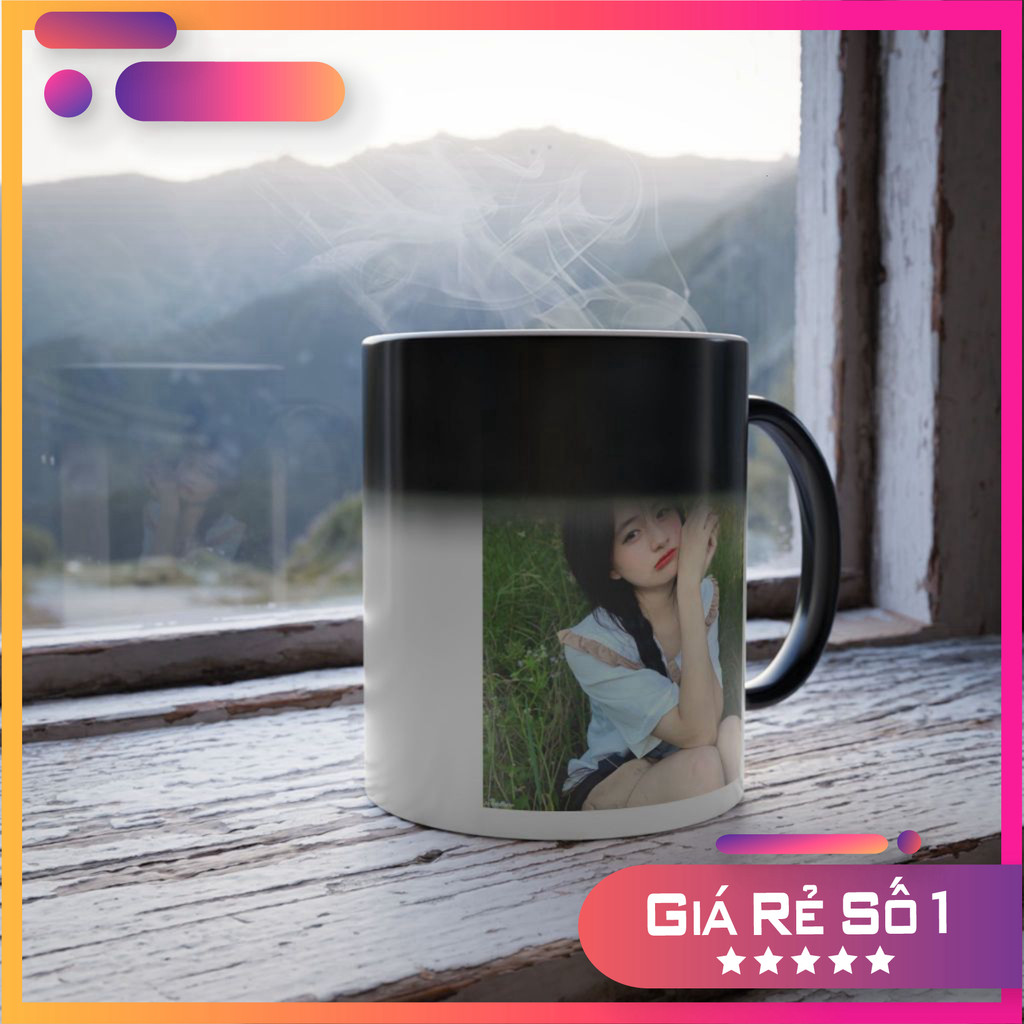 [IN HOẢ TỐC-MUA NHIỀU GIẢM GIÁ]Cốc đổi màu, ly ma thuật, in theo yêu cầu, in ảnh, logo, slogan, meme