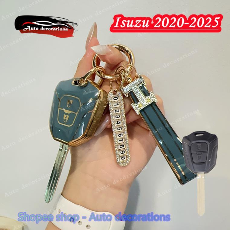 Dành Cho Isuzu 2020-2025 Chìa Khóa Dmax MU7 Móc Khóa Isuzu Chìa Khóa Xe Ô Tô