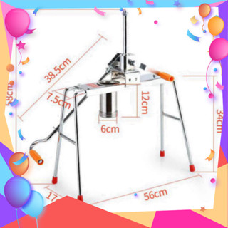 Máy Ép Mì Inox 4 Chân 4Đ Máy Ép Tay Làm Bún, Bánh Canh, Mì Cao Cấp Nhanh