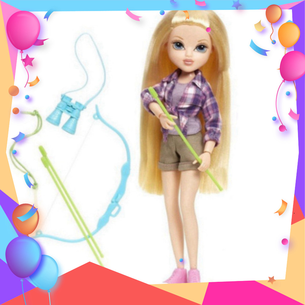 Áo Dài Trẻ Em Búp Bê Moxie Girlz Mỹ 28cm MGA 12 Inch Cắm Trại Chơi