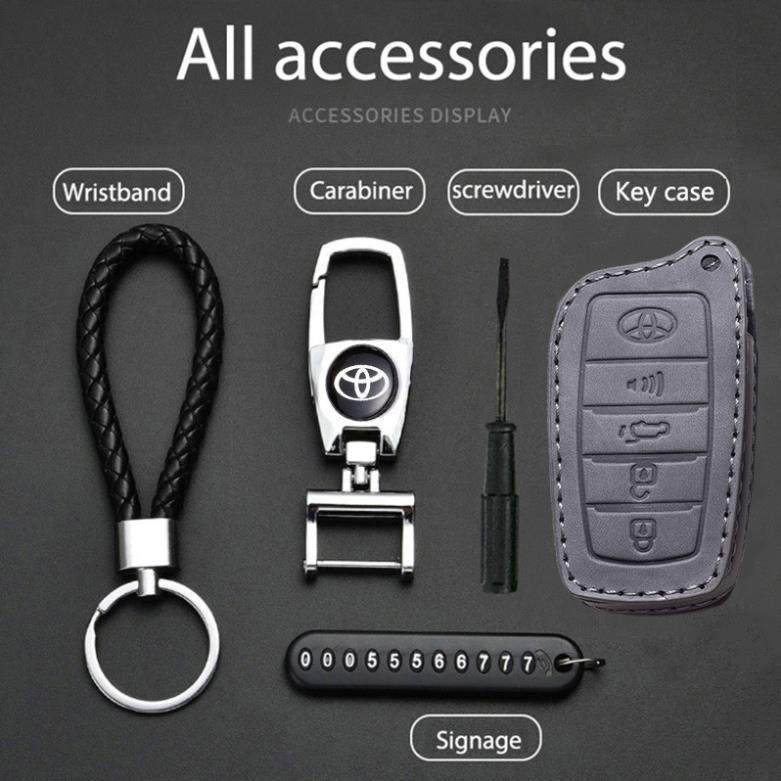 bọc chìa khoá Toyota Fortuner 2021 Hilux GR Sport Fortuner GR Sport 2022 - 2024