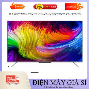 ib.shop✔️_ Android Tivi Coocaa 65 inch 65S6G Pro Max 2021  Màn hình 4K + remote Giọng nói đầy đủ  Đi