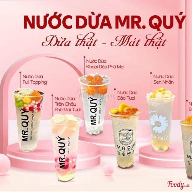 TRÙM DEAL - ĐÀ NẴNG - TIỆM NƯỚC DỪA MR. QUÝ - DỪA TẮC TC DỪA THẠCH SỢI DỪA