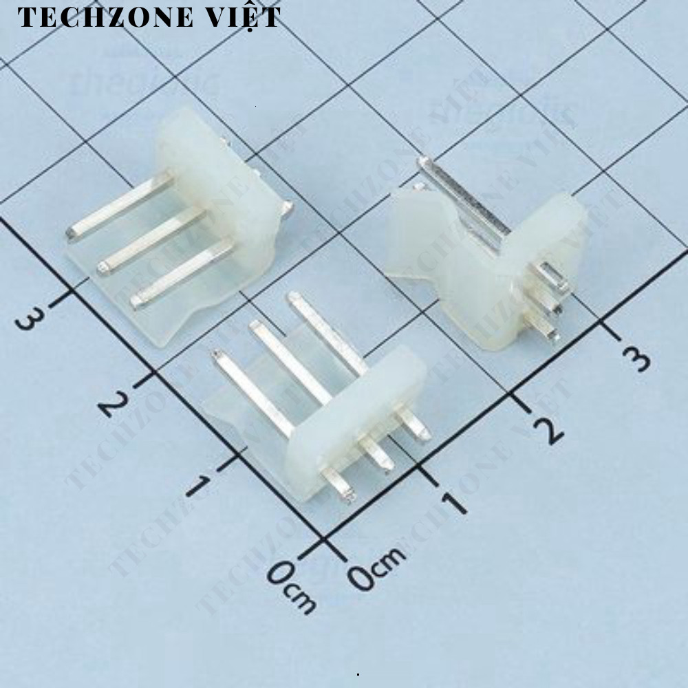 [30 Cái]- Đầu CH3.96 3 Chân Thẳng Xuyên Lỗ TechZone Việt TechZone Việt